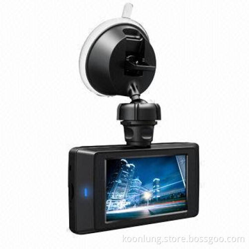 Vehicle Video Camera, 2.7" TFT Car Cam with G-Sensor, GPS, Cycle Recording on 32GB Micro SD